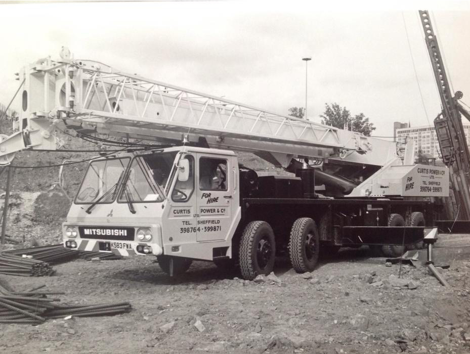 Old Curtis Power crane
